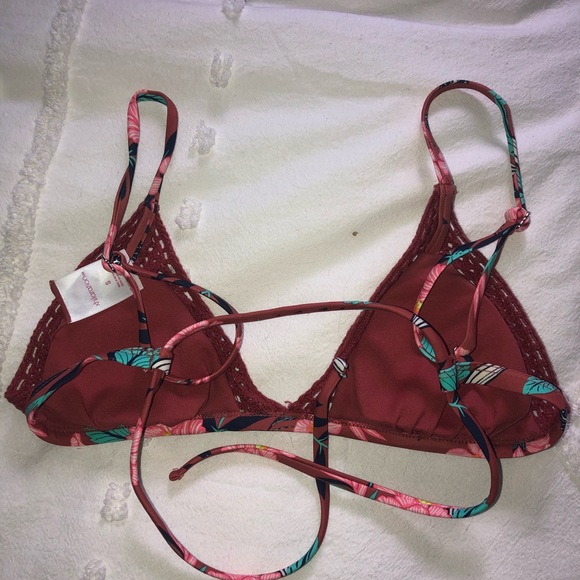 tropical crochet bikini top - Picture 2 of 4